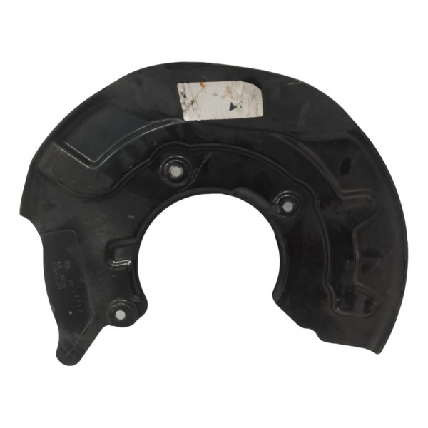 Defletor Disco Dianteiro Esquerdo Vw Nivus 1.0 Comfort 2022 Preto