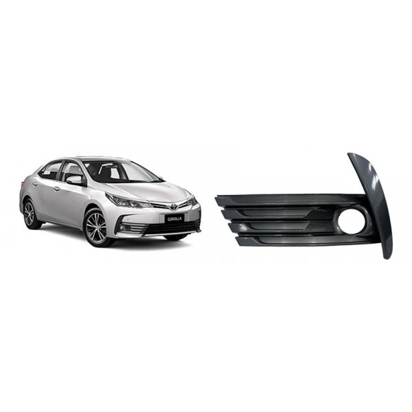 Moldura Esquerda Farol Milha Toyota Corolla Xei 2.0 2018