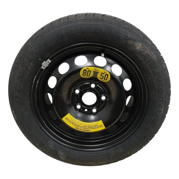 Pneu Estepe 205/15r16 Vw Jetta Tsi 211cv 2015/17 Vw
