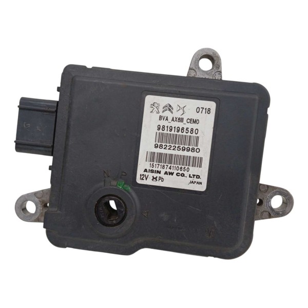 Modulo Atuador Caixa Cambio Peugeot 2008 2019 9819196580