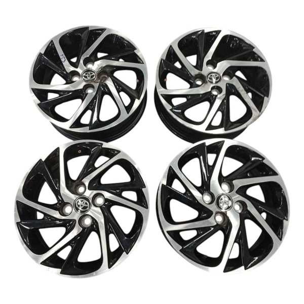 Jogo Aro 15 Liga Leve Toyota Yaris Xls15 2024 Detalhe