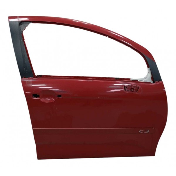 Porta Dianteira Direita Citroen C3 90m Tendance 2013