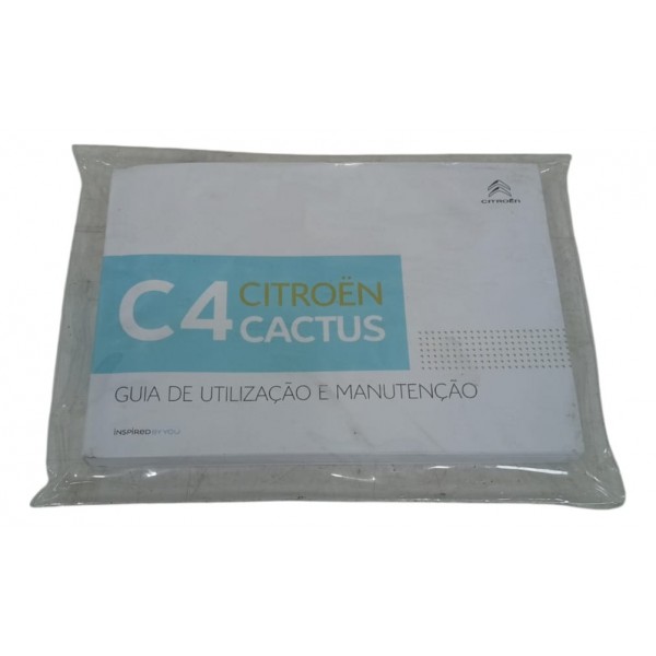 Manual Guia Utilização E Manutenção Citroen C4 Cactus 2022