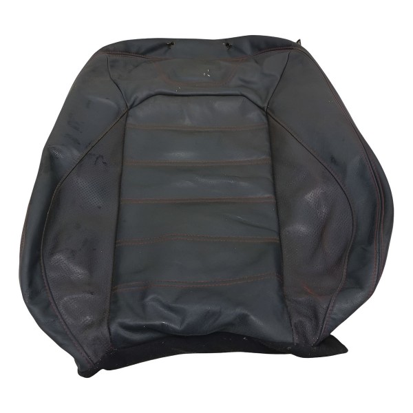 Capa Encosto Banco Dianteiro Esquerdo Ford Ecosport 2016 Preto