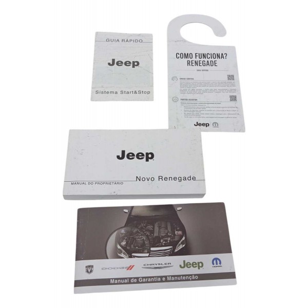 Manual Proprietário Jeep Renegade Diesel 2021 47mil Km