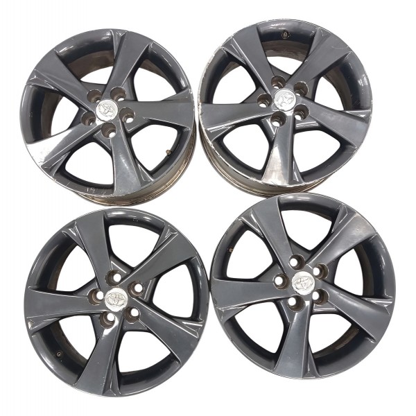 Jogo Aro 16 Liga Leve Toyota Corolla 2012 Detalhe
