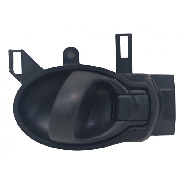 Maçaneta Interna Porta Dianteira Esquerda Nissan Versa 2018 Preto