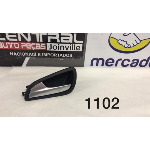 Maçaneta Interna Porta Traseira Esquerda Focus Se 2017 Cinza