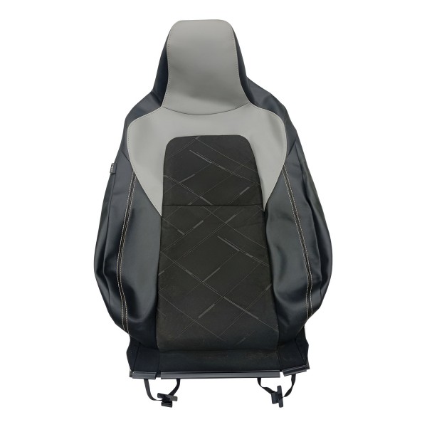 Capa Encosto Banco Dianteiro Direito Chevrolet Onix 2020 - Preto