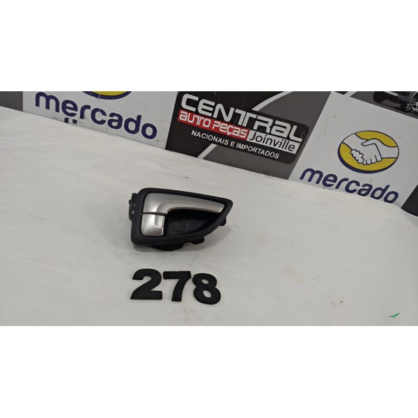 Maçaneta Interna Dianteira Direita Hyundai Ix35 2018 Preto