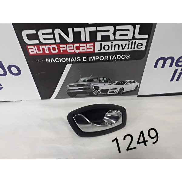 Maçaneta Interna Traseira Direita Renault Fluence 2016 2017 Cinza