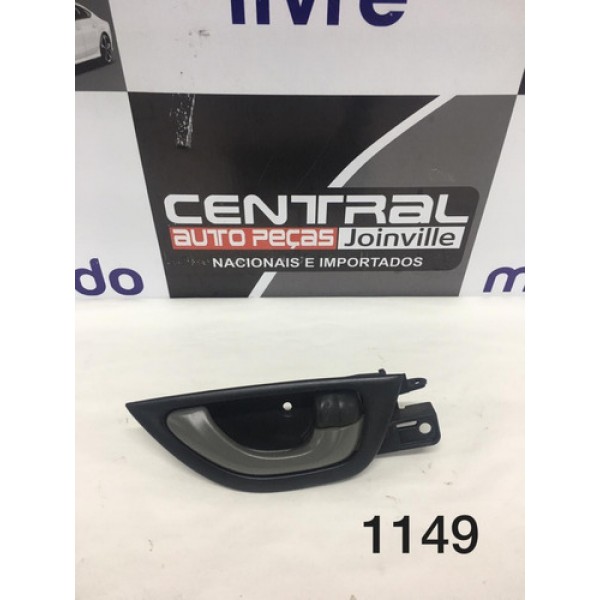 Maçaneta Interna Dianteira Direita Honda Fit 2013 2014 Preto