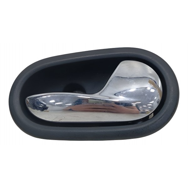 Maçaneta Interna Porta Traseira Direita Renault Sandero 2018 Preto