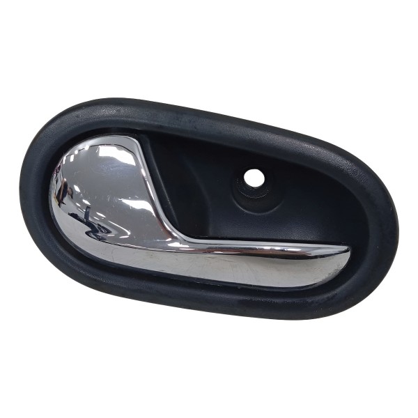 Maçaneta Interna Porta Dianteira Esq Renault Sandero 2018 Preto