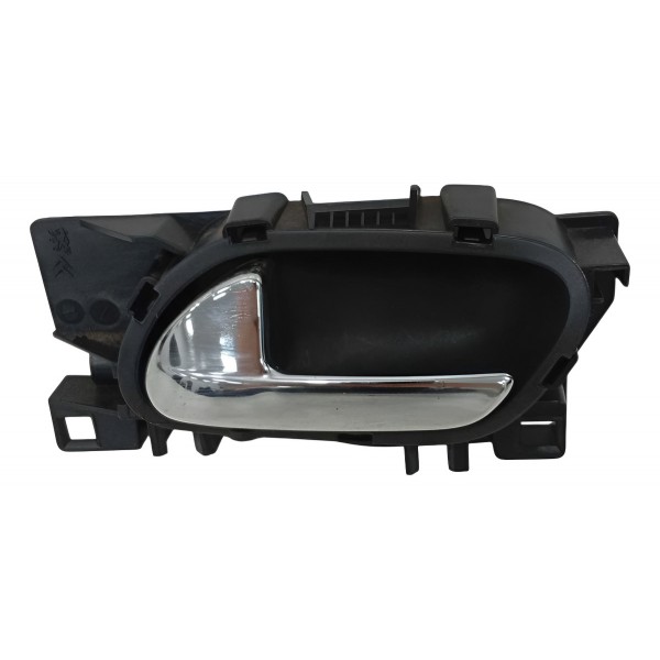 Maçaneta Interna Porta Traseira Direita Citroën C3 2014 Preto