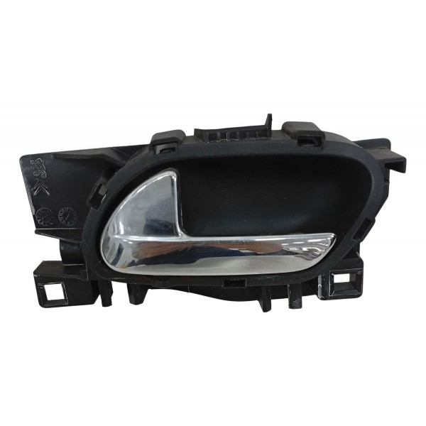 Maçaneta Interna Porta Dianteira Esquerda Citroën C3 2014 Preto