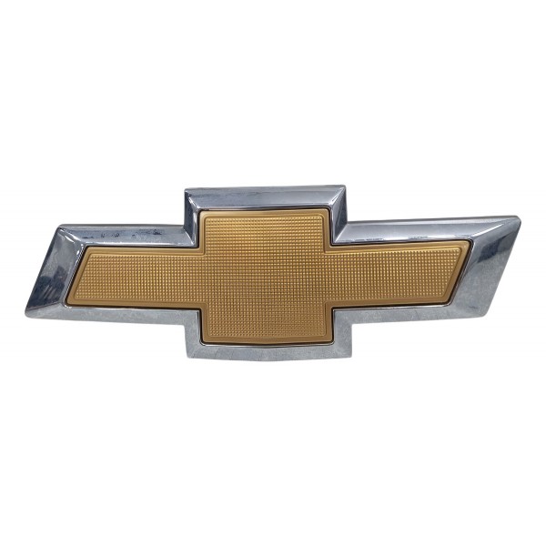 Emblema Símbolo Chevrolet Tampa Traseira Gm Onix 2020 Amarelo