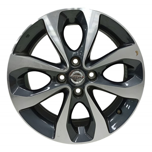 Roda Liga Leve Aro 16 Nissan March Versa 2023 Prateado Roda Liga Leve Aro 16 Nissan March Versa 2023 Prateado