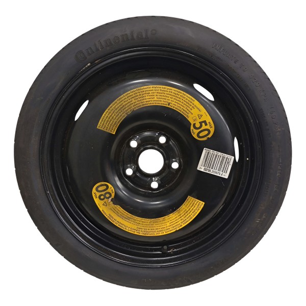 Estepe Roda Ferro Aro 18 Pneu T 125/70r18 Audi A3 2018