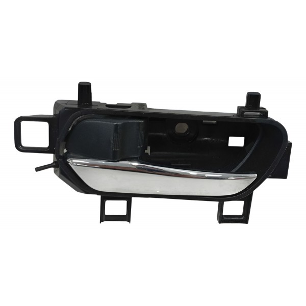 Maçaneta Interna Porta Dianteira Esquerda Nissan Kicks 2021 Preto