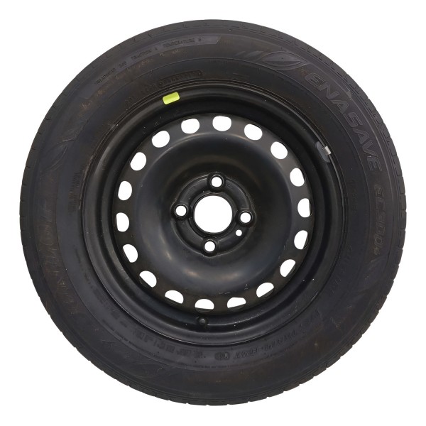 Estepe Roda Ferro Aro 14 Pneu 175/70r14 84t Vw Up 2018 Preto