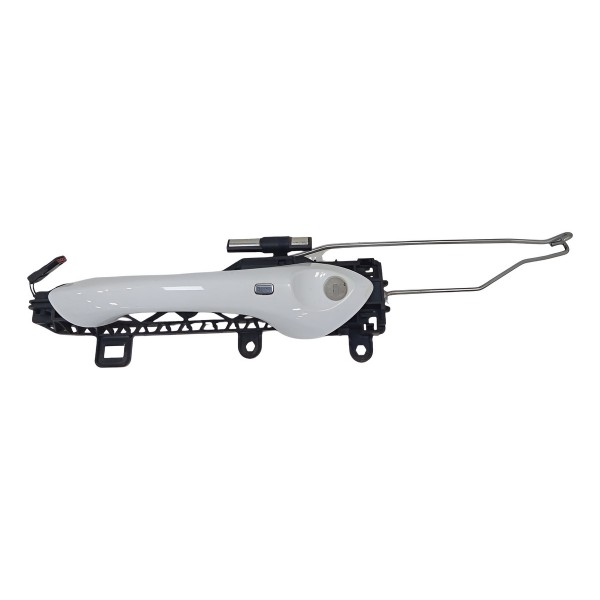 Maçaneta Externa Porta Dianteira Esq Chevrolet Onix 2020 Branco Dianteira