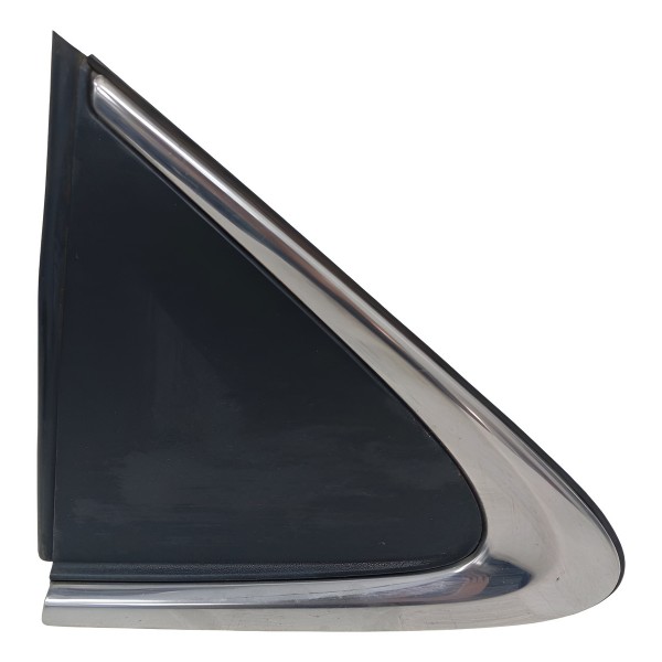 Moldura Externa Porta Traseira Esquerda Chevrolet Onix 2020 - Preto