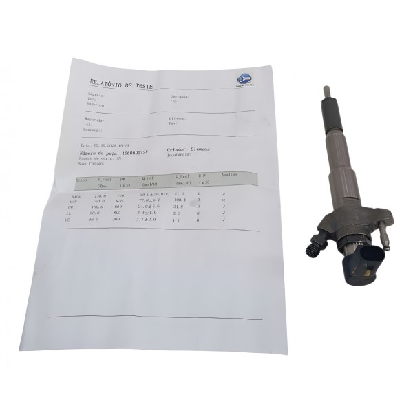 Bico Injetor Testado Nissan Frontier 2022 N1