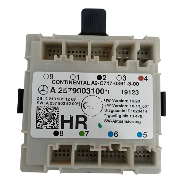 Modulo Conforto Porta Traseira Dir Mercedes Cls 450 Amg 2019