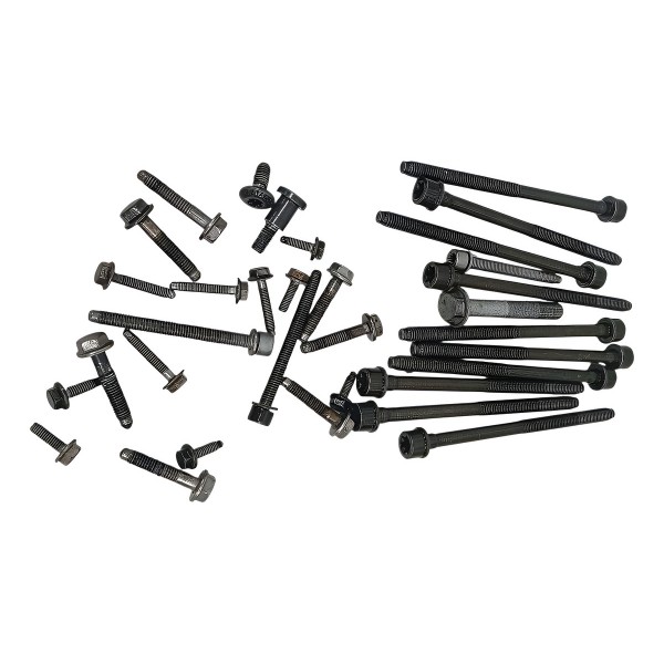 Jogo Parafuso Montagem Motor Jeep Compass 1.3 2023 Preto