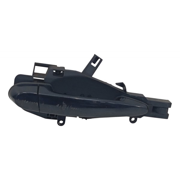 Maçaneta Externa Porta Dianteira Direita Bmw X1 2014 Preto Dianteira