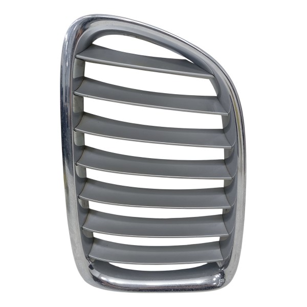 Grade Esquerda Parachoque Dianteiro Bmw X1 2014 Prata Brilhante