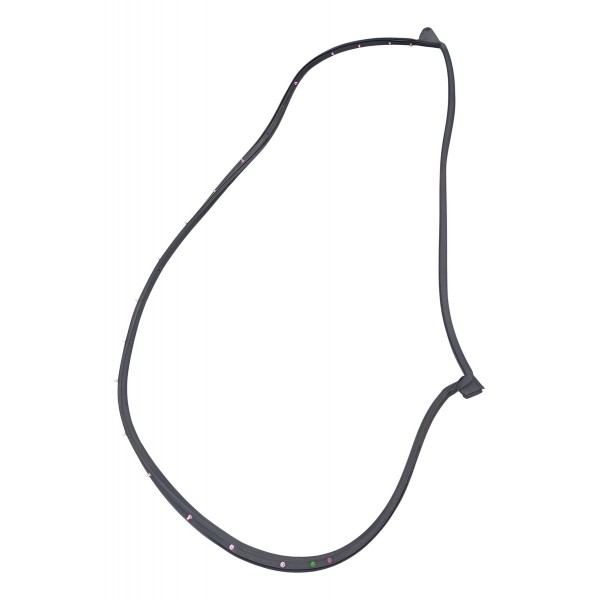 Borracha Vedação Porta Dianteira Direita Gm Tracker 2021 Preto