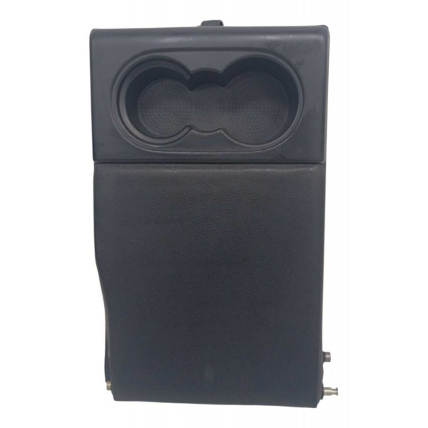 Apoio Braço Porta Copo Traseiro Central Vw Jetta 2014 Preto