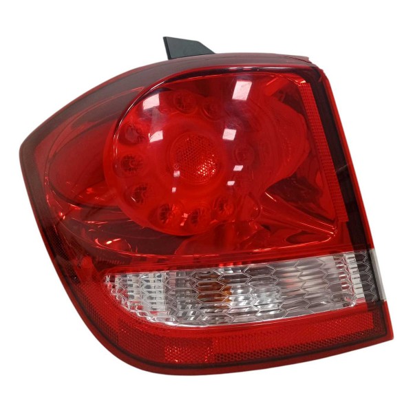 Lanterna Esquerda  Traseira Dodge Journey 2012 Detalhe Esquerdo/motorista Vermelho