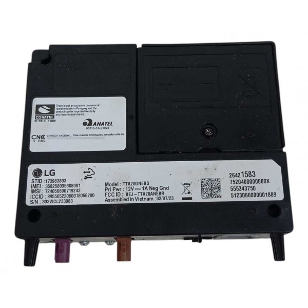 Modulo Onstar Chevrolet Tracker 12t 2023 1k0611841