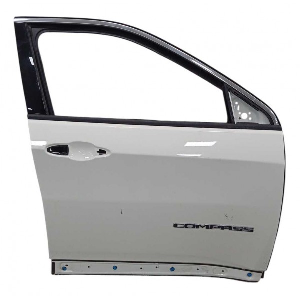 Porta Dianteira Direita Jeep Compass 2017 2018 Dianteira Direito Preto