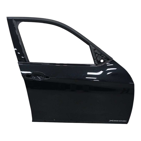Porta Lata Dianteira Direita Bmw X1 2.0 Turbo 2012 2014 Dianteira Direito Preto