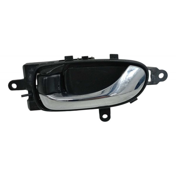 Maçaneta Interna Dianteira Esquerda Nissan Leaf 2022 Preto Dianteira