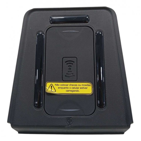 Carregador Induçao Painel Nissan Versa 2022/25  Preto