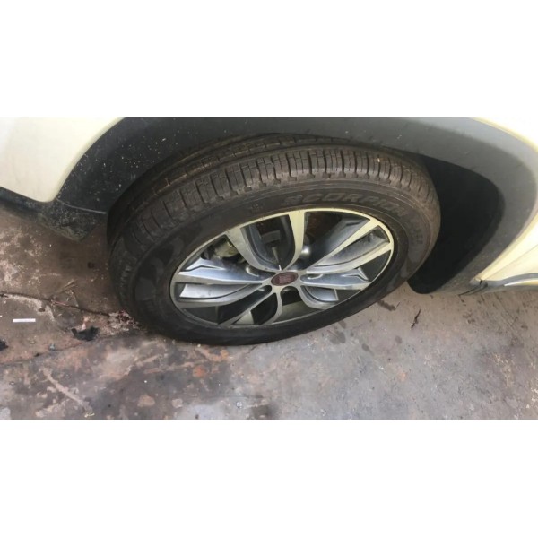 Jogo Roda C/ Pneu Fiat Toro Volcano Diesel 2019 C/ 1000 Km