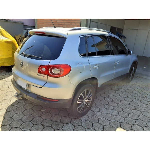 Porta Traseira Direita Preta Vw Tiguan 2010 Traseira Direito Preto