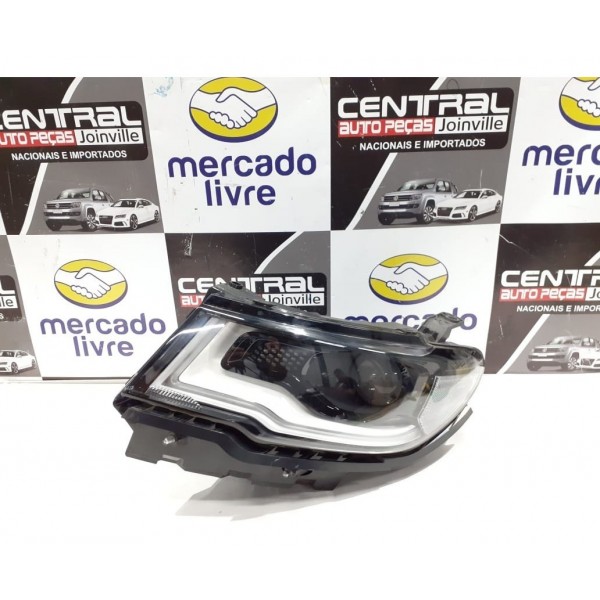 Farol Esquerdo Jeep Compass Flex Longitude 2017 2018 Origin