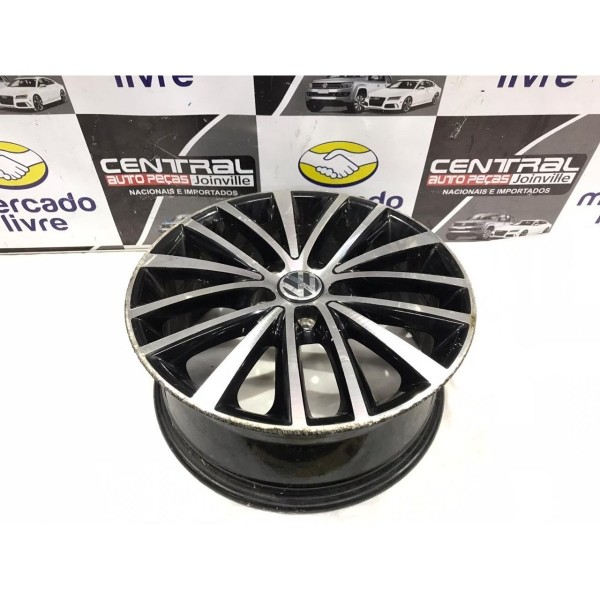 Roda Aro Liga Original Vw Jetta Tsi 211cv 2013 2014 Unidade Prateado