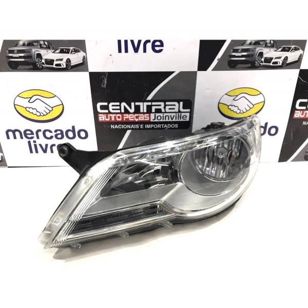 Farol Esquerdo Vw Tiguan Tsi 2009 2010 2011 Original Tirado Esquerdo