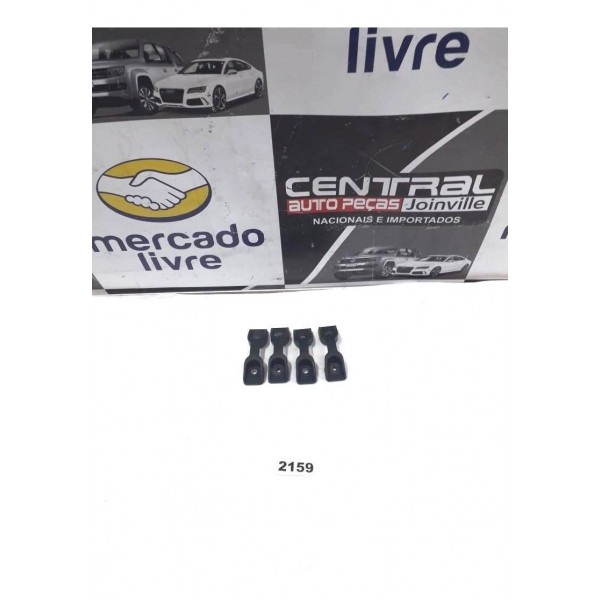 Jogo 4 Gancho Fixação Caçamba Fiat Toro Ranch 2019 2020