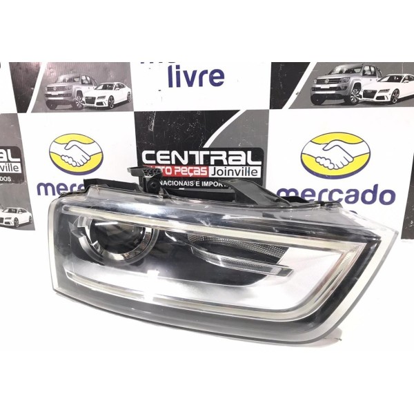Farol Direito Xenon Completo Audi Q3 2013 2014 2015 Tirado