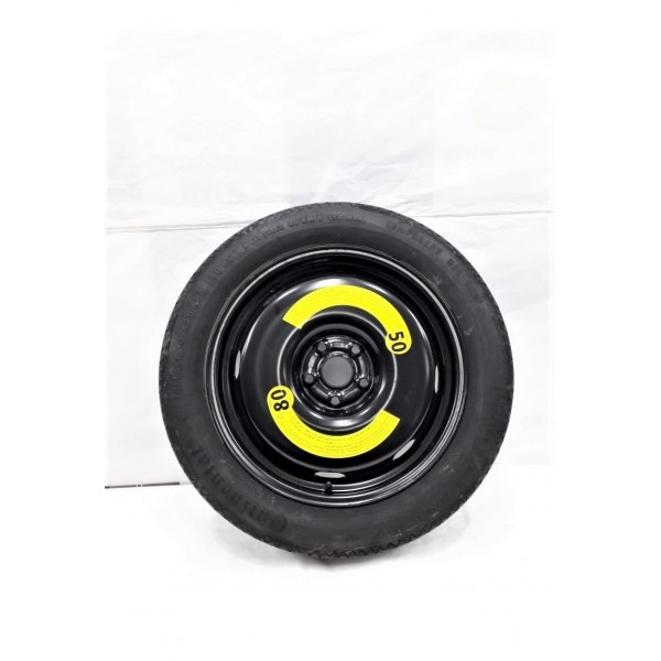 Estepe Continental Audi Q3 T 145/80 R18 2014 2015  Preto