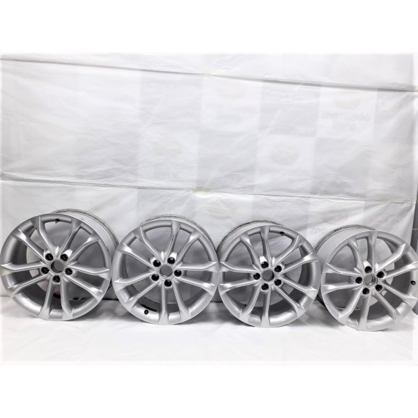 Jogo Rodas Audi Q3 Tfsi 2.0 Aro 18  Original Cinza