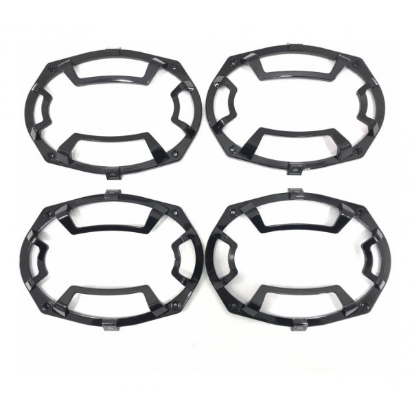Jogo Tela Moldura Grade Alto Falante Porta Jbl Original Preto